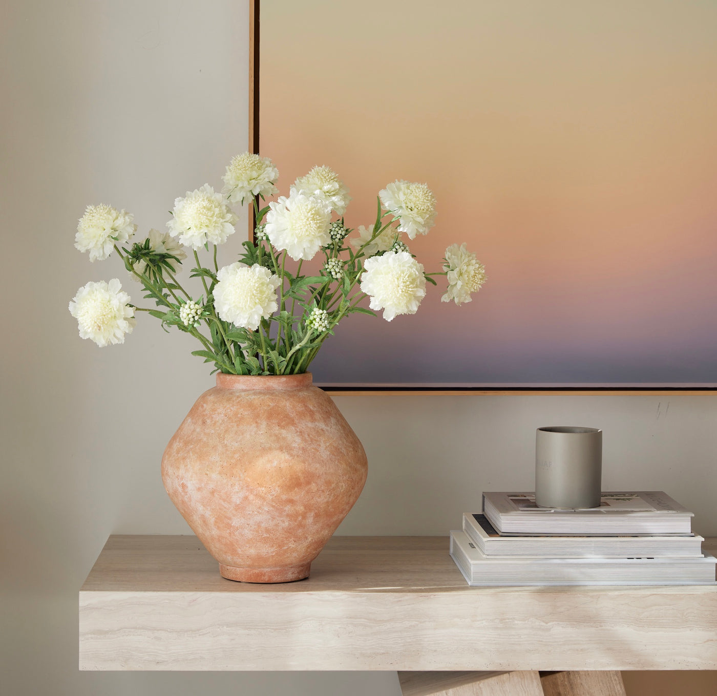 Scabiosia Bundle - White